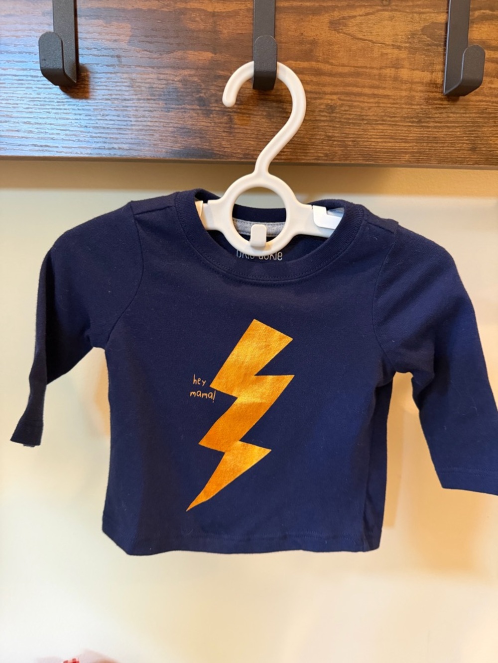 Okie Dokie Baby Boy Long Sleeve Tee Shirt Size 3 Months